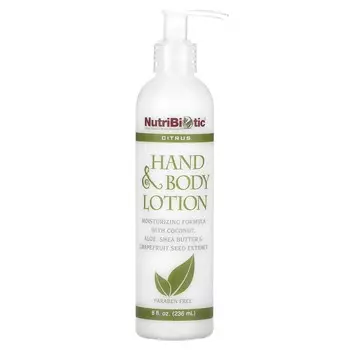 NutriBiotic, Hand & Body Lotion, Citrus, 8 fl oz (236 ml)