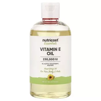 Nutricost, Essential, Vitamin E Oil, 8 fl oz (240 ml)