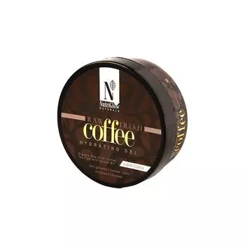 NutriGlow Natural s Raw Irish Coffee Увлажняющий гель для сияющей кожи, веганский, 7,05 унции 7.05 oz