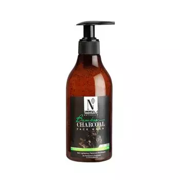 NutriGlow Natural s Средство для умывания от прыщей с бамбуком и углем, разглаживающее и детоксикационное, 10,14 унции 10.14 oz