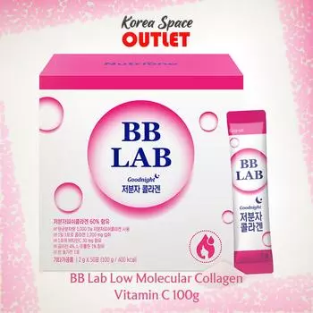 [Nutrion] BB Lab низкомолекулярный коллаген, витамин С, 100 г (2г х 50шт) 30 sticks