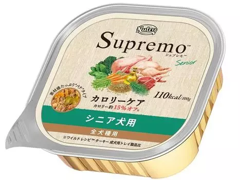 Nutro Nutro Supremo Calorie Care Senior Dog Tray 100 г x 24 шт. Корм для собак (Оптовая закупка)