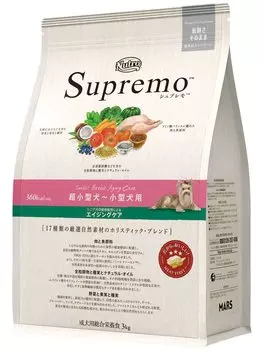 Nutro Nutro Supremo Ultra Small Dogs Aging Care для маленьких собак 3 кг корм для собак - [Пожилые/Натуральные ингредиенты/Без добавок/Хорошее пищеварение/Маленькие