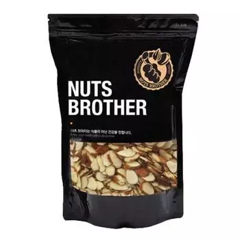 Nuts Brother Almond Slice, 500g, 1 piece, Korean nuts