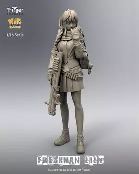 Nuts Planet Freshman Lily Fearless Freshman Resin Kit T12002 Molding Color 1/16 (120мм)