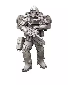 Nuts Planet Nest Destroyer Engineer Machine shop that supports the Nest Destroyers Unpainted resin assembly kit T35033 1/35