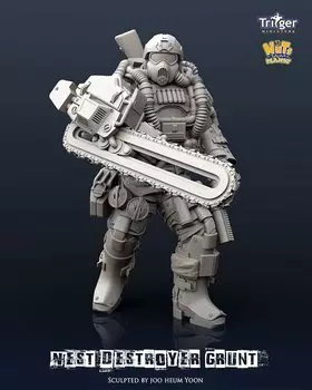Nuts Planet Nest Destroyer Grant The Man Who Makes a Sound and Tears Everything Resin Kit T35035 1/35