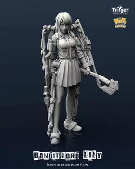 Nuts Planet Young Female Leader of the Lily Resin Kit T35038 1/35 Thieves,