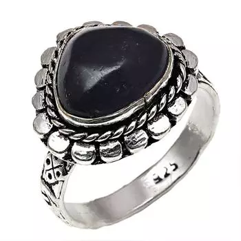 Нууммитовый камень, серебряные украшения ручной работы 7