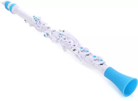 NUVO Пластиковый духовой инструмент Кларнет C Key Clarineo Clarineo N120CLBL эксклюзивный 2.0 Белый/Синий [С полужестким футляром] []
