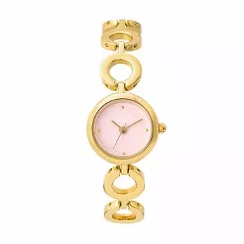 NUWL наручные часы 20 мм золото розовый NUWL LOOP DROP POWDER женские женские PINKGOLD