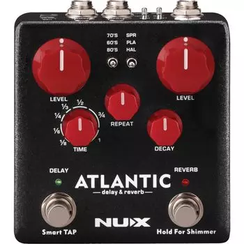 NUX Atlantic Delay Reverb guitar effector &