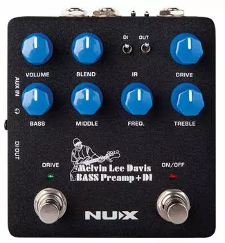 NUX MLD Басовый предусилитель + DI NBP-5 Басовый предусилитель DI. Отечественный регулярный импортный продукт