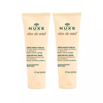 Нукс Р?Крем для рук и ногтей e De Miel 2x50 мл