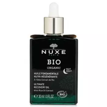 Nuxe Bio Organic Ultimate Night Recovery Oil с экстрактом рисового масла 30 мл, 1 шт.
