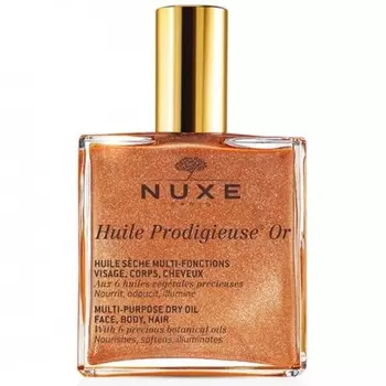 Nuxe Huile Prodigieuse Multi Golden Shimmer Oil (Face, Body, Hair Oil) 50 ml