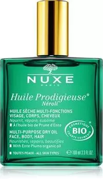 Nuxe Huile Prodigieuse Nroli Многофункциональное сухое масло для лица, тела и волос TU