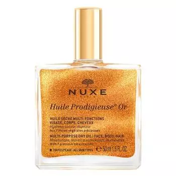 Nuxe Huile Prodigieuse Сухое золотое масло, 1) Вода - 50 мл
