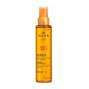 Nuxe Sun Масло для загара для лица и тела Spf30 150 мл