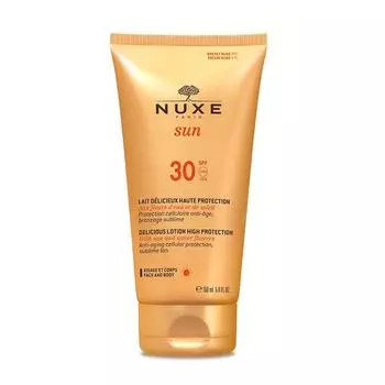 Nuxe Sun Восхитительный лосьон для лица и тела Spf30 150 мл