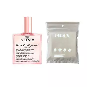 Nuxe Will Prodigy Multi Floral Oil + Хлопковое полотенце, 1 шт., 100 мл