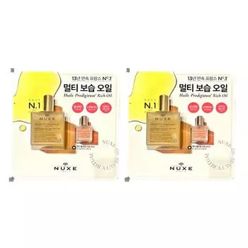 Nuxe Will Prodigy Multi Rich Oil Moisturizing Oil, 2 units, 100ml