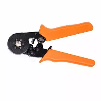 NUZAMAS Adjustable Ratcheting Ferrule Hex Hex Cleaver Pliers Tool AWG 0.25~6.0mm 23~10
