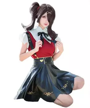НУЖДАЮЩАЯСЯ ДЕВУШКА ПЕРЕДОЗОЙ с париком Косплей Супер Хэллоуин Матросский Костюм [milky time] Аме-тян Тэн-тян (Аме-тян)