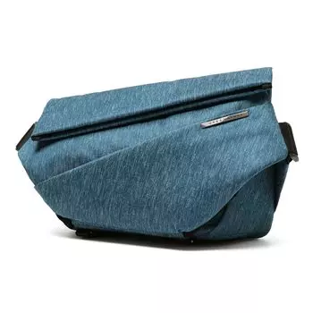 Нужна сумка для тела R1 URBANATURE Sling Bag сумка через плечо Водоотталкивающая водонепроницаемая карманная Meteor Navy [NIID]