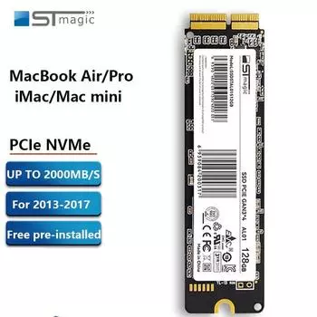 NVMe SSD 512 ГБ PCIe Gen3x4 Внутренний твердотельный накопитель 3D NAND для MacBook Air Pro конца 2013 г. – середины 201 г., Mac Pro 2013 г. 512GB