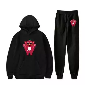 Nyango Star MERCH 2D толстовки с капюшоном + спортивные штаны для отдыха спортивный костюм мужские и женские комплекты L