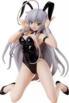 Nyaruko W Nyaruko Bare Leg Bunny Scale Plastic Painted Finished Figure Ver. 1/4