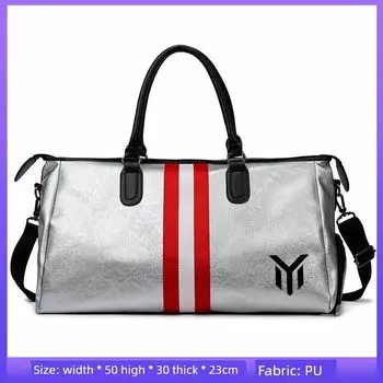 Nyck Название бренда Модная сумка через плечо Дорожная женская сумка-саквояж Большой вместимости Дорожная сумка Косметичка Спортивная сумка для тренажерного зала 1106-Red Upgrade