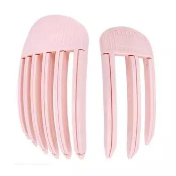 NYLA 1+1 Заколка для придания объема коронке и корням, светло-розовая, 1 шт.