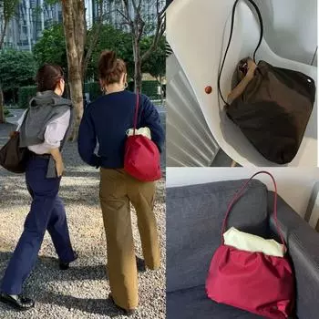 Nylon Cloud Bag Spring Summer Niche High-grade Commuter Tote Bag Shoulder Bag Underarm Bag Female