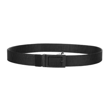 Nylon Men Waistbands Automatic Buckle Weaving Waist Belt Gift Canvas Waist Belt Dresses темно-синий
