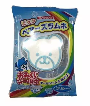 Nyudo Seika Nyudo Honpo Big Bears Ramune Blue 15г х 20 штук