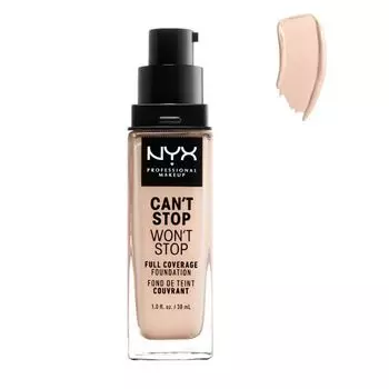 Nyx Can not Stop Wont StopFull Coverage Foundation Light Porcel 30ml