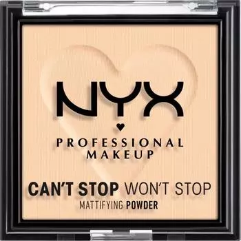 Nyx Can t Stop Want Stop Face Powder 02 Light 6g