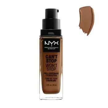 Nyx Can t Stop Won t StopFull Coverage Foundation Cappucciono 30 мл