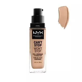 Nyx Can t Stop Won t StopFull Coverage Foundation Натуральный 30 мл