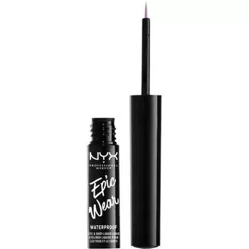 Nyx Epic Wear Permanent Eyeliner 06 Lilac 3.5ml
