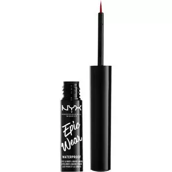 Nyx Epic Wear Permanent Eyeliner 07 Red 3.5ml