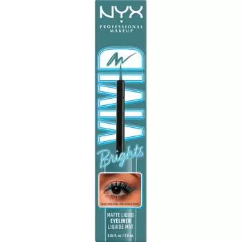 Nyx NYX Liquid Eyeliner Matte Vivid Bright 01, 2ml