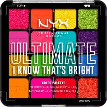 Nyx NYX Makeup Eyeshadow Palette Ultimate 04W, 12.8g