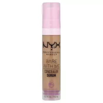 NYX Professional Makeup, Bare With Me, Concealer Serum, 07 Medium, 9.6 ml (0.32 fl oz)