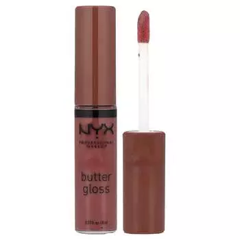 NYX Professional Makeup, Butter Gloss, Lip Gloss, 16 Pralines, 8ml (0.27fl oz)