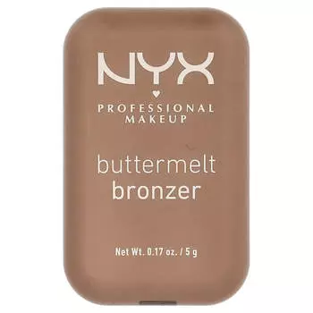 NYX Professional Makeup, Buttermelt Bronzer, 02 All Buttard Up, 5g (0.17oz)