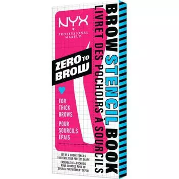 Nyx Professional Makeup Eyebrow Stencil 02 Thick eyebrows (1)