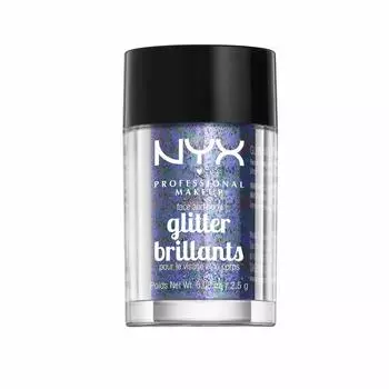 NYX Professional Makeup Face Body Glitter 11 Color Violet &